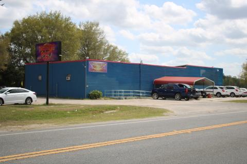 Treasure Island (pictured above) and The Wild Cherry, two internet cafes along U.S. Highway 441 in Columbia County, are among a large number of internet cafes in Columbia County. County officials are scheduled to discuss possibly setting a hearing date for to implement a proposed ordinance that will be a  temporary moratorium on all internet cafes in the unincorporated areas of the county. (TONY BRITT/Lake City Reporter)
