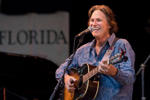 Musician Billy Dean sings during a set at a previous Florida Folk Festival. Event officials have decided to hold the festival virtually for the second time in as many years. (COURTESY)