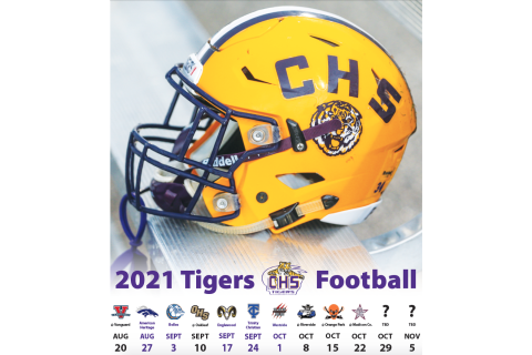 Columbia's 2021 schedule. The Tigers are still looking for a 10th game in either Week 10 or Week 11. (JORDAN KROEGER/Lake City Reporter)