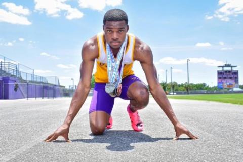 Columbia’s James Williamson is the LCR’s Boys Track & Field Athlete of the Year. (COURTESY)
