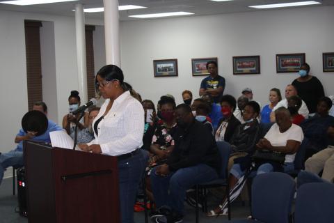 Ami Mitchell Fields was named the interim city manager by the Lake City Council on Monday. Fields was fired as the city’s human resources director earlier this month. (TONY BRITT/Lake City Reporter)