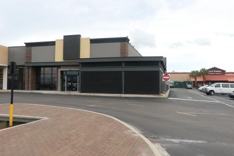 The building that formerly hosted Buffalo Wild Wings will eventually house the new Piesanos Stone Fired Pizza restaurant at Lake City Mall. (MORGAN MCMULLEN/Lake City Reporter)