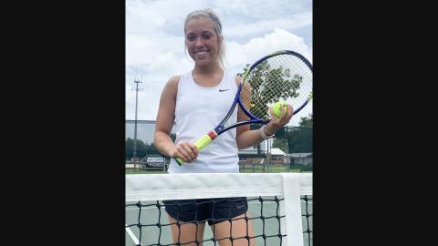 Suwannee’s Matti Marsee is the LCR’s Girls Tennis Player of the Year. (COURTESY)