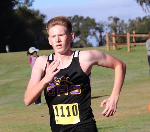 Rhett Feagle will be counted on to take the role as Columbia’s top runner in 2021. (SHELBY CONKLIN/Special to the Reporter)