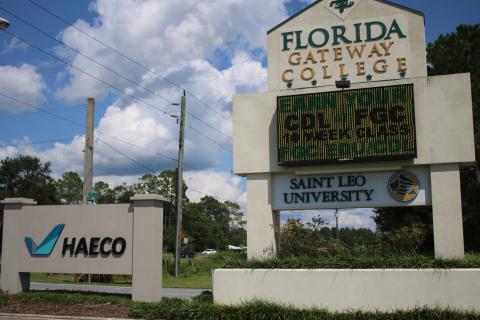 Florida Gateway College wants a meeting with local officials on infrastructure, water usage and other matters. (TONY BRITT/Lake City Reporter)