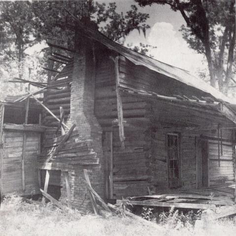 A photograph shows the homestead of William W. Marcum/Markham and Reithy Roberts, the daughter of Florida pioneer Zachariah Roberts. A recreation of the homestead will be featured at the Founders Day celebration. (COURTESY)