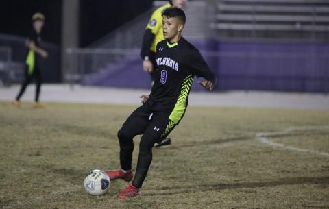 Columbia’s Noel Caballero will be counted on to lead a squad that graduated nine starters from last season. (BRENT KUYKENDALL/Lake City Reporter)