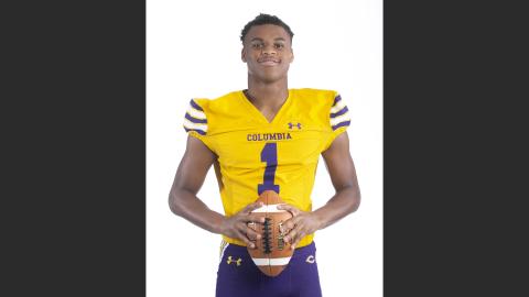 Columbia 2023 cornerback Amare Ferrell. (JEN CHASTEEN/Special to the Reporter).