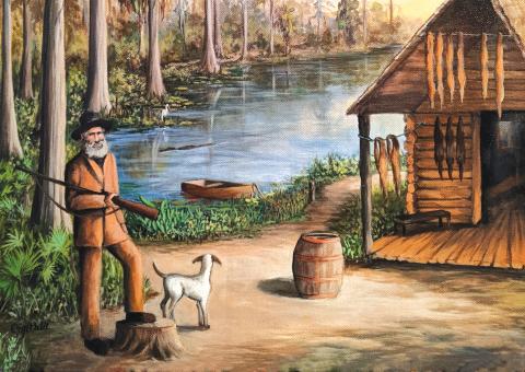 Noel Raulerson first settled on the banks of Lake DeSoto in Columbia County 200 years ago. (COURTESY)