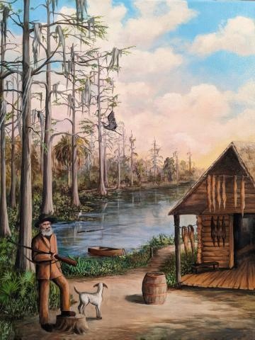 Noel Raulerson was one of the first settlers on the banks of Lake DeSoto in Columbia County 200 years ago. (COURTESY)