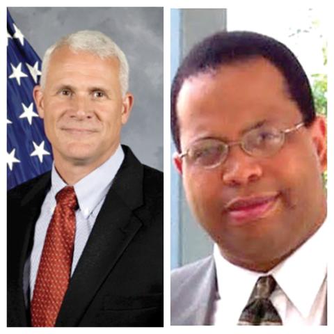 Adams and Thomas are the final candidates for the open city manager position.