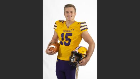 Columbia linebacker Jaden Dunn is the LCR’s Defensive Player of the Year. (JEN CHASTEEN/Special to the Reporter)