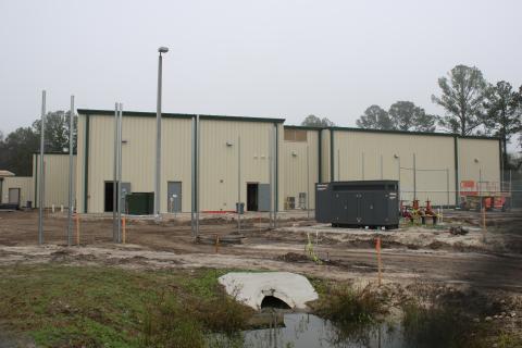 The addition of a 256-bed pod unit at the Columbia County Detention Facility is expected to be completed in a matter of weeks. (TONY BRITT/Lake City Reporter)