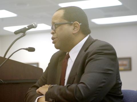 The Lake City Council has rescheduled a special meeting to discuss contract terms with Thomas Thomas for its city manager position until Saturday. (JAMIE WACHTER/Lake City Reporter)