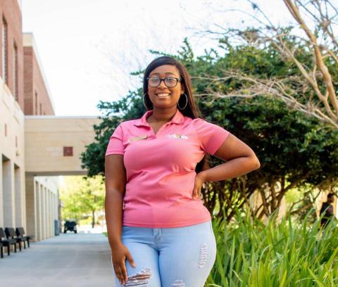 Lake City’s Kamaya Bennett is the president of the Crown To Crown mentoring program at the University of Central Florida, which helps girls in the Orlando area. (COURTESY)
