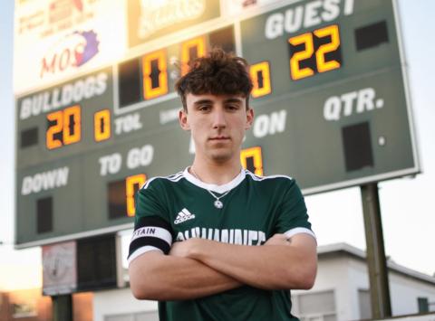 Suwannee’s CJ Joyner is the LCR’s Boys Soccer Player of the Year. (KIMBERLY HARRELL PHOTOGRAPHY)