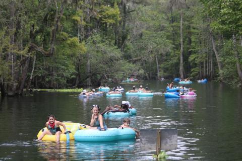 Columbia County has seen an influx in tourism over the past year with visitors drawn to natural resources like the Ichetucknee River. (FILE)