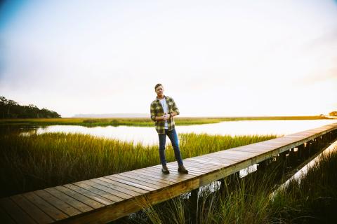 Adam Sanders and his label, Spend a Buck Music, are trying to better compensate songwriters, offering 10% of the net profits from streaming services. (COURTESY)