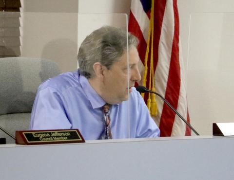 Councilman Todd Sampson said he’d like to see Lake City expand its senior home repairs program once the city receives its additional ARPA funding. (MORGAN MCMULLEN)
