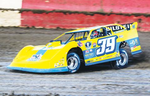 Tim McCreadie, the driver of the No. 39 car, has raced in previous dirt track events. (COURTESY)