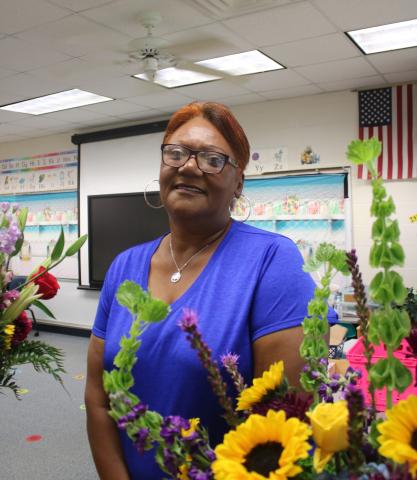 Westside Elementary School kindergarten teacher Argie Crusaw retired this week after 33 years as an educator in the Columbia County School System. (TONY BRITT/Lake City Reporter)