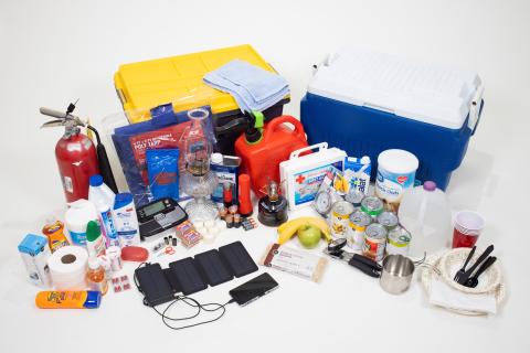 Non-perishable food, first-aid items, toiletries and clean water are among the items recommended to carry among other hurricane supplies. (COURTESY/UF/IFAS Photography)
