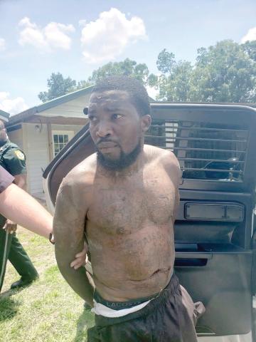 Kidnapping suspect James Bell Jr. was apprehended Wednesday afternoon following an hours-long search in northwestern Lake City. (COURTESY)