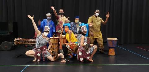 The Mosso-Kan West African Dance and Drum Ensemble will perform as part of the Juneteenth celebration Monday at Florida Gateway College. (COURTESY)