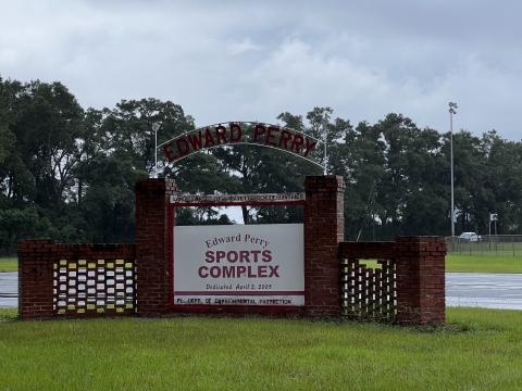 A fifth field at the Edward Perry Sportx Complex in Mayo will have lighting thanks to a Florida Recreation Development Assistance Program grant. (JAMIE WACHTER/Lake City Reporter)
