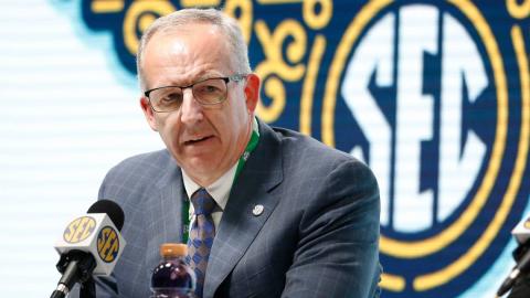 SEC Commissioner Greg Sankey. (AP FILE)