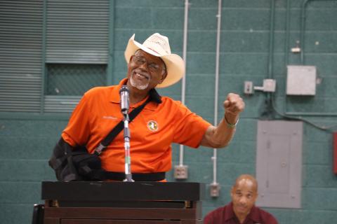County Commissioner Ron Williams said events like the Summer Fest political rally are important to be involved with. (MORGAN MCMULLEN/Lake City Reporter)