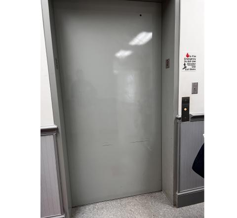 The elevator in the Lafayette County Courthouse may get modernized, but not until after the County Commission finalizes its budget for Fiscal year 2022-23. (JAMIE WACHTER/Lake City Reporter)
