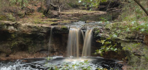 Falling Creek Falls is one of the Suwannee River Water Management District’s properties that offer recreational activities to residents and visitors. (COURTESY)