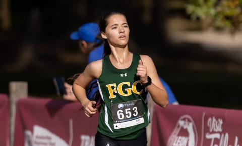 FGC cross country runner Kayla Desmartin. (COURTESY OF FGC)