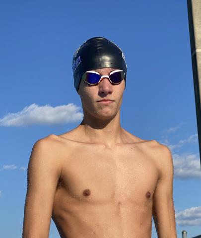 Columbia swimmer Matt Glover won the 200 freestyle and 500 freestyle during Tuesday's tri-meet against Suwannee and Yulee. (COURTESY)