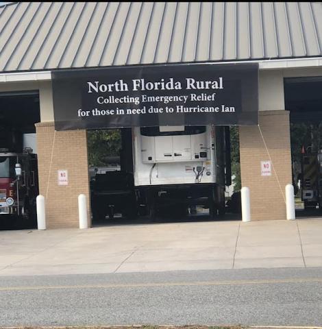 North Florida Rural is collecting goods for Hurricane Ian victims through Monday. (COURTESY)