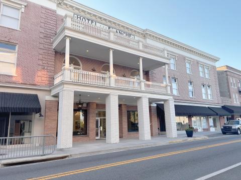 The Blanche Hotel is at the center of a dispute between Integrity Development Partners and Lake City Councilman Jake Hill Jr. (JAMIE WACHTER/Lake City Reporter)
