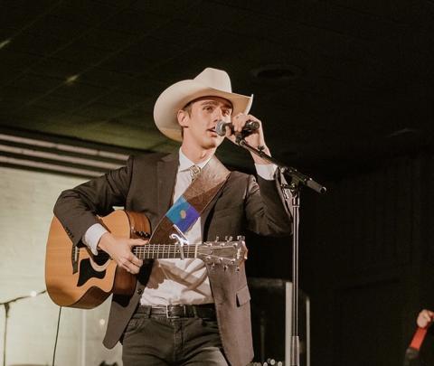 Cole Terry, a third generation musician, will perform at the Spirit of the Suwannee Music Park tonight. (COURTESY)