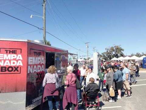 The Empanada Box will be the first food truck taking part in the City of Lake City’s ‘Food Truck Wednesday.’ (COURTESY)