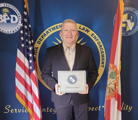 Suwannee County Chief Deputy Buddy Williams was one of 19 graduates from last week’s Chief Executive Seminar from the Florida Criminal Justice Executive Institute. (COURTESY)