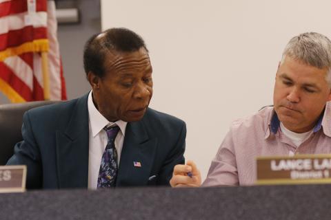 Earnest Jones was named the Lafayette County Commission’s new chairman during Tuesday’s meeting. (JAMIE WACHTER/Lake City Reporter)