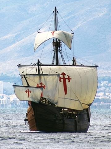 A replica of Trinidad, Magellan’s flagship, is open for tours in Fernandina Beach through Dec. 5. (COURTESY)