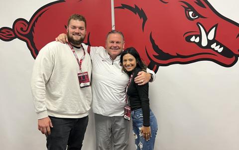 Former Florida offensive lineman Joshua Braun announced Monday that he’s headed to Arkansas. (COURTESY)