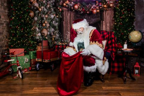 Santa Claus ‘exists as certainly as love and generosity and devotion exist,’ according to the classic 1897 New York Sun letter and response. (COURTESY)
