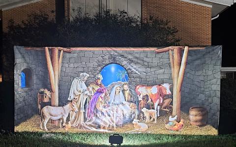 Nativity scenes will be part of the Nativity Celebration tonight and Saturday at the Church of Jesus Christ of Latter-day Saints off of SE Country Club Road in Lake City. (COURTESY)