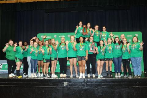 The Suwannee girls weightlifting team won its fifth straight district championship Friday. (PAUL BUCHANAN/Special to the Reporter)