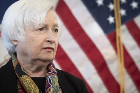 Treasury Secretary Janet Yellen has notified Congress that the U.S. is projected to reach its debt limit on Thursday and will then resort to ‘extraordinary measures’ to avoid default. (ASSOCIATED PRESS FILE)