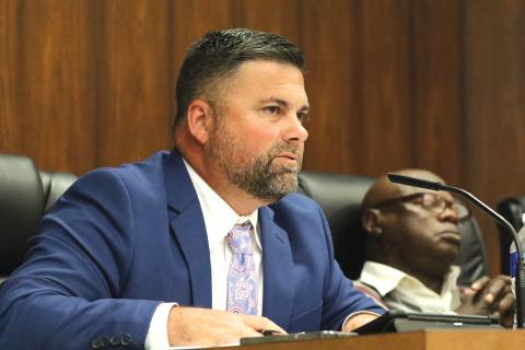 Live Oak Councilman Matt Campbell said he hopes the installation of water meters will help out residents. (JAMIE WACHTER/Lake City Reporter)