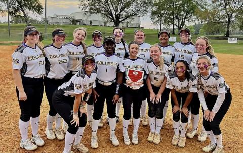 Columbia's softball team finished runner-up at Santa Fe's Raider Invitational on Saturday. (COURTESY)