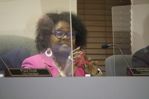 Lake City Councilwoman Chevella Young said she was not impressed by Columbia County’s recreation efforts at Richardson Community Center. (JAMIE WACHTER/Lake City Reporter)
